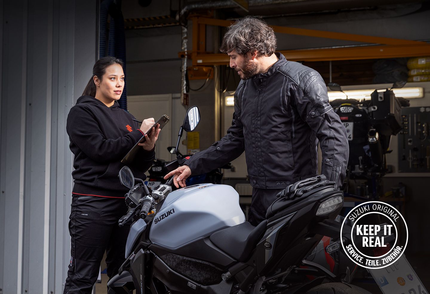 Werkstatt Suzuki Motorrad